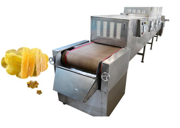 CE Microwave Industrial Steriliser Machine , Fruit And Vegetable Sterilizing Machine