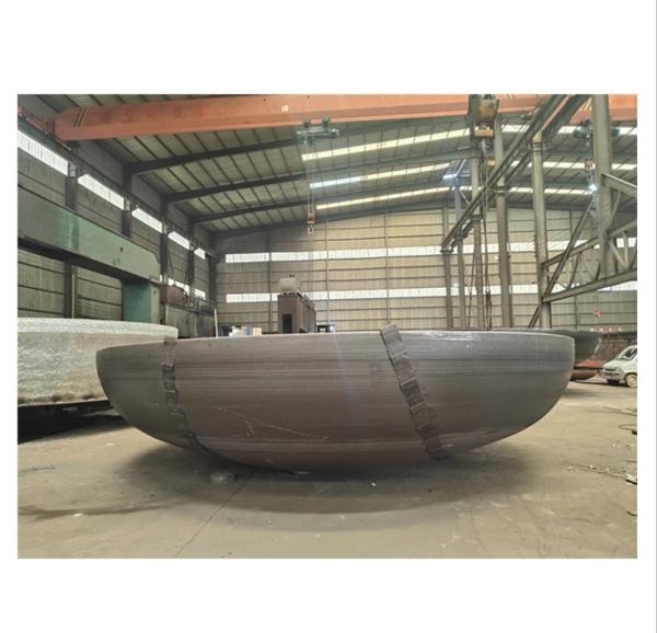 Código de cabeça de círculo da norma ASME 2 1 Cabeça do fundo do tanque elíptico de aço inoxidável