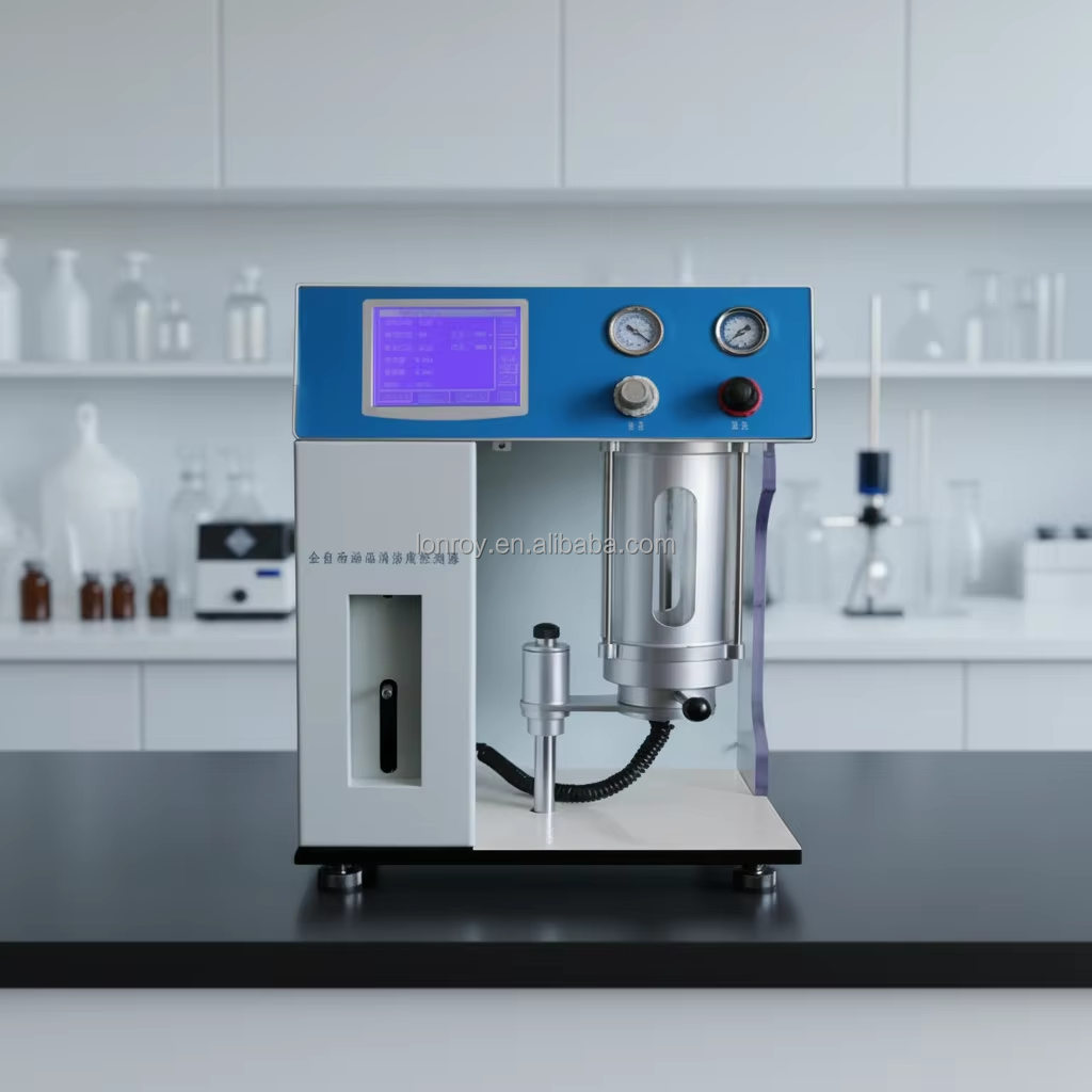 ISO 4402 ISO 11171 Oil Particle Contamination Detector ISO 4406 Fully Automatic Oils Contamination Particles Size Petrol