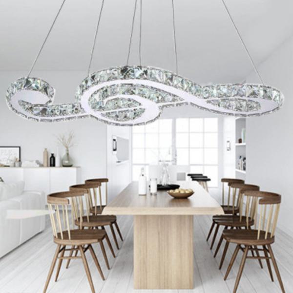 Crystal glass ceiling lights Music Lampshade For Indoor Home Lighting Fixturs (WH-CA-50)