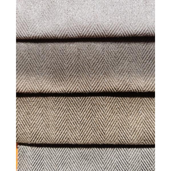 Jiaxing Factory  Velvet Sofa Fabric Metallic Jacquard Fabric Upholstery Fabric Herringbone Velvet