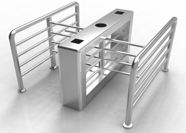 Anti Reverse Half High Turnstile LED Indicator IP55 Waist High Turnstile