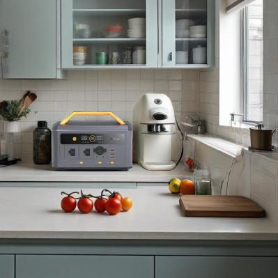Backup Portable Solar Power Generator 600W Compact Lifepo4 Powerbank