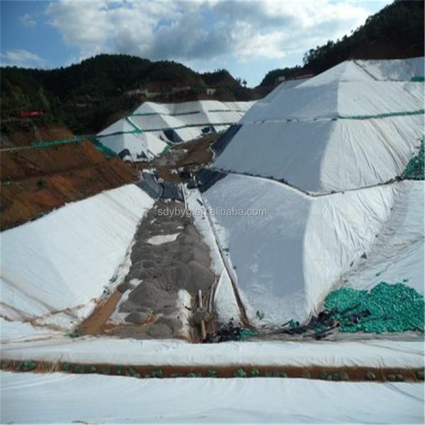Geotextil não tecido 80g/m2 a 1000g/m2 A melhor escolha para a protecção do ambiente