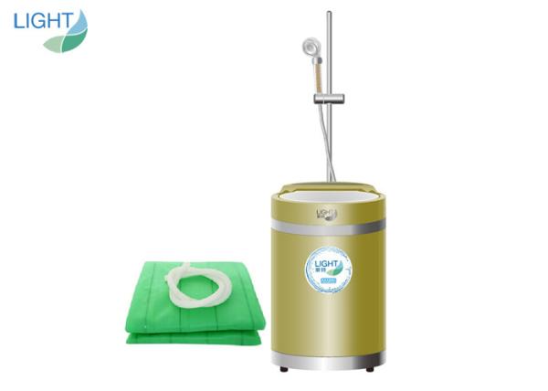 Safety Thermostat Automatic Heating Inflatable Bath Tubs With Water Heater Pump