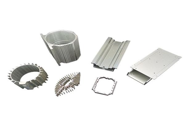 Precision 6061 6063 Extrusion Aluminium Alloy Parts With Anodizing