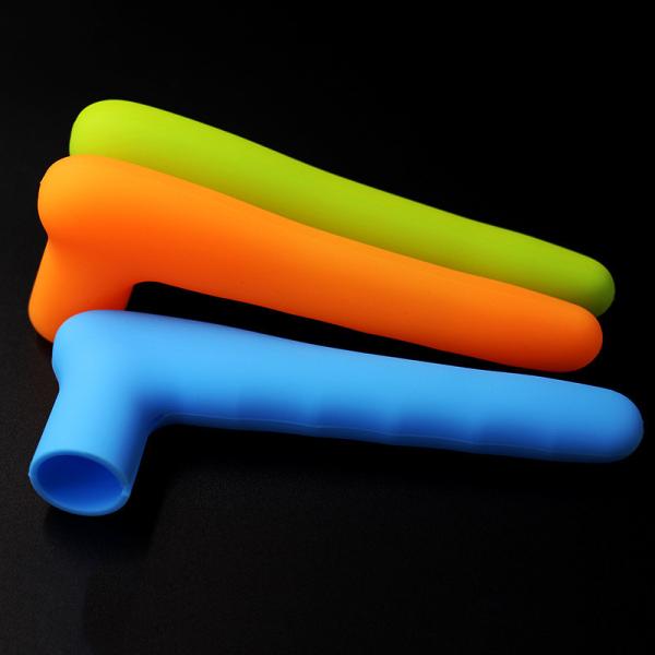 ROHS Nontoxic Silicone Door Handle Sleeve , Anti Static Door Handle Cover Protector