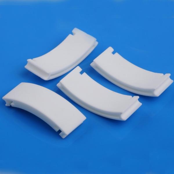 92% 95% Alumina Ceramic Liner Smooth Flat Full Dense Body Physical Chemical Stable