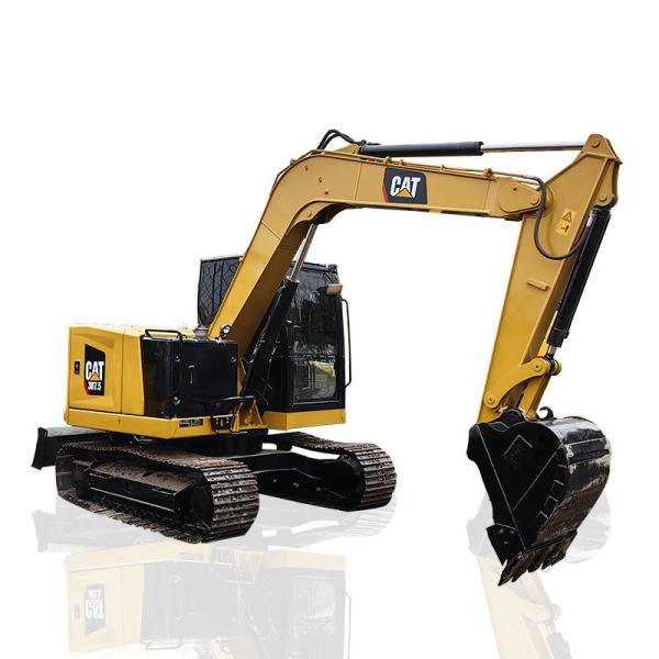 Used Caterpillar 307.5 Hydraulic Excavator 0.3m³ Bucket Capacity CATC2.4T Engine Spot Good