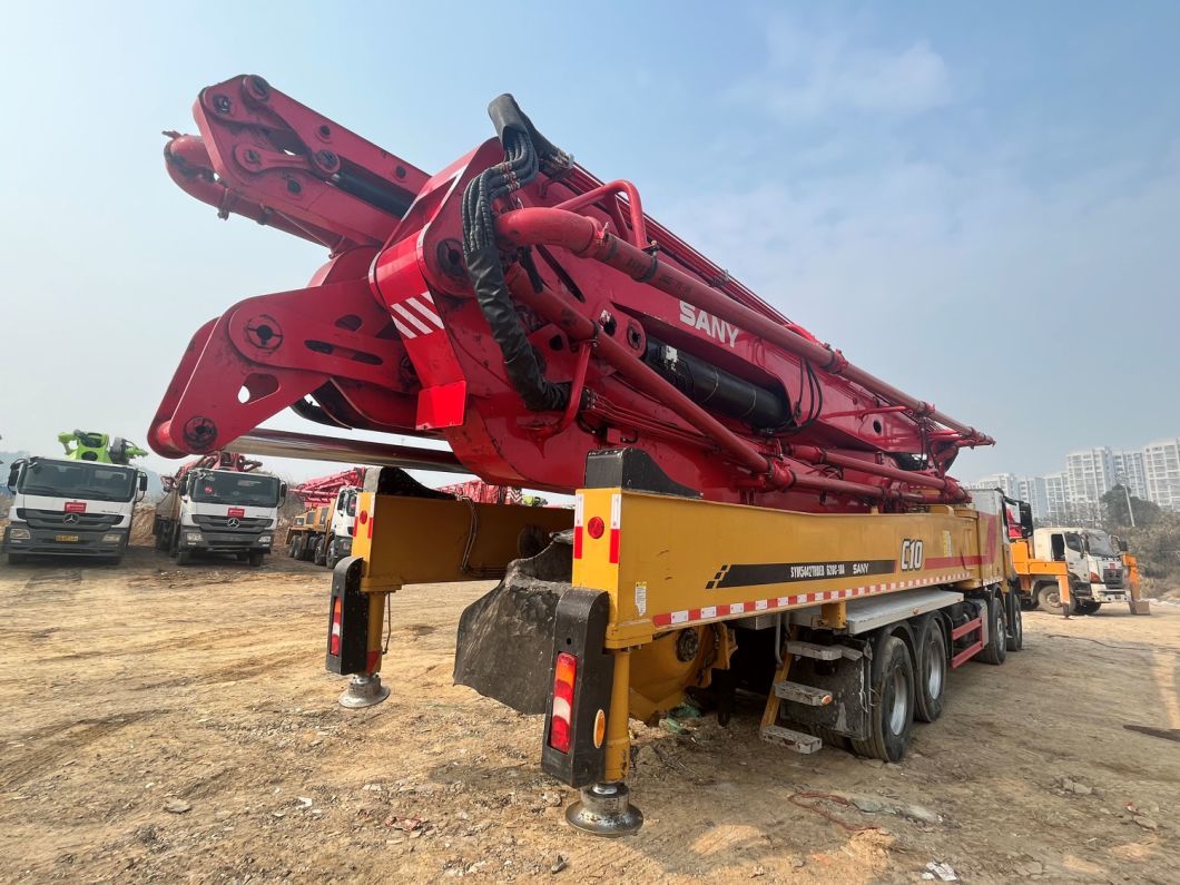 Основные бренды Schwing Putzmeister Zoomlion CIFA KCP JUNJIN Использованный 62м бетонный насос