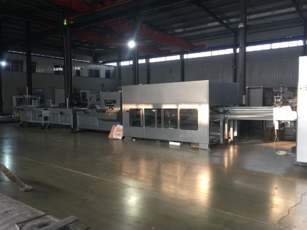 Automatic Lead Edge Feeder Slotter Folder Gluer 1400*2200mm Max Printing Size
