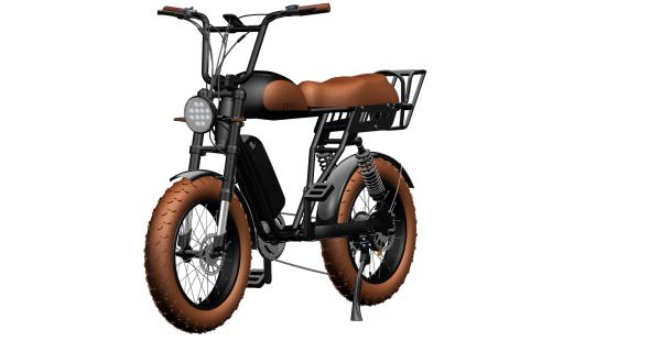 48V 500W 750W Electric Fat Tire Bike , Electric Fat Tire Bicycle EN15194