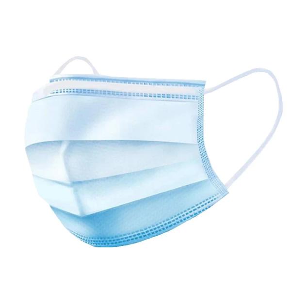Protective 3 Ply Non Woven Face Mask , Isolation Face Mask Laxet Free