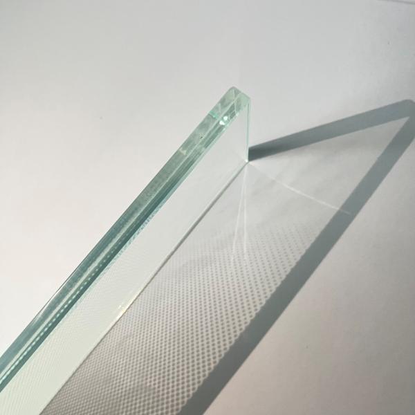 Polka Dot Tempered Laminated Glass Decoration Wall Curtain Glass