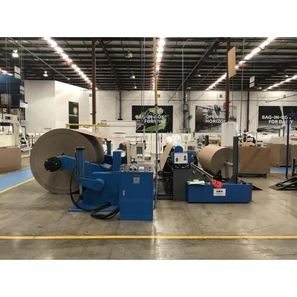 220V 380V 415V Защитник краев бумаги Машина 125 - 600gsm Kraft Rewinder