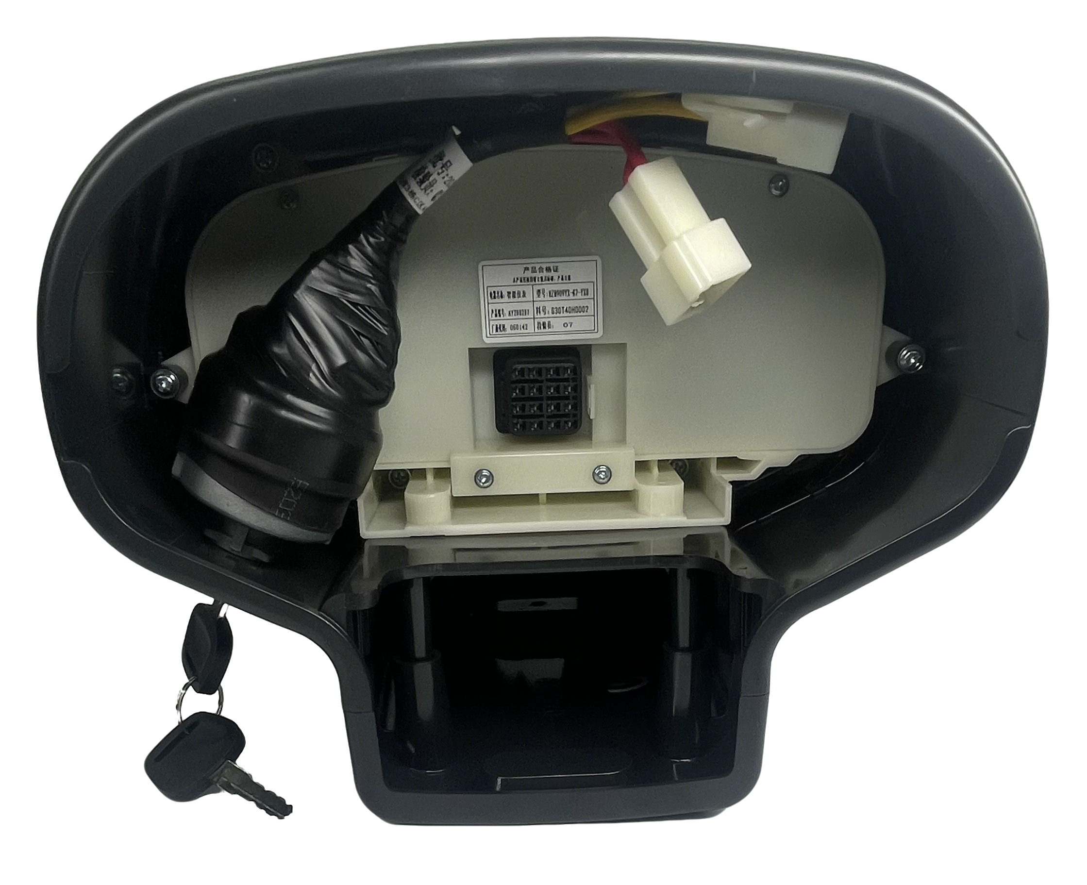 Front-mounted Digital Forklift Dashboard with IP65 Protection and CAN Communication for Real-time Monitoring