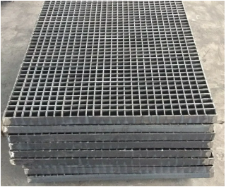 Carbon Steel Bar Grating Stairs Treads for Welded Flat Bar Grating Stairs