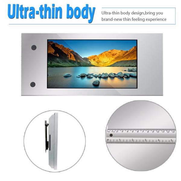 Exposição eletrônica comercial do cartaz de HD Digitas, Signage vertical de Digitas da montagem da parede