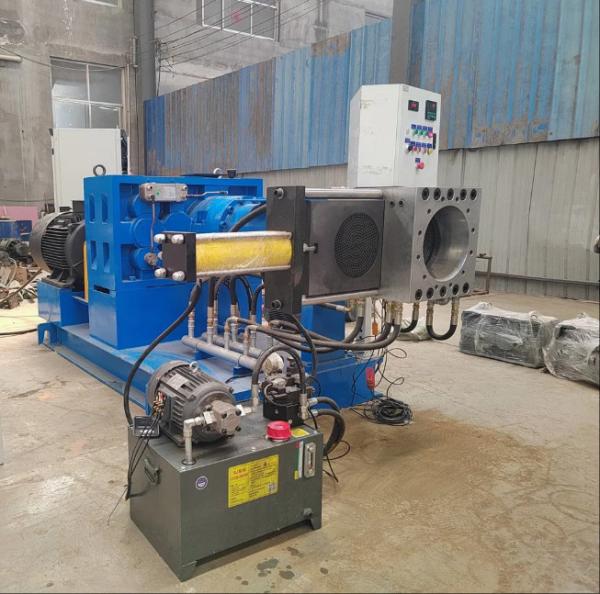 Automatic Feeding Method Single Screw Hose Extruder for Production Requirements