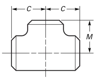 ASTM A815 UNS S31803 BW Equal Tee Duplex Fittings из нержавеющей стали