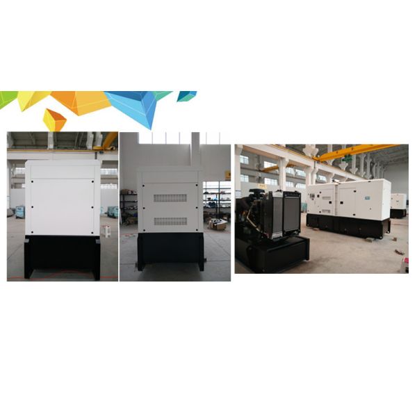 EU III 400KVA 0.80 PF Silent Diesel Generator Set with Low Noise