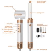 Revair Hair Styler de viagem, rolos aquecidos, ferramentas de estilo