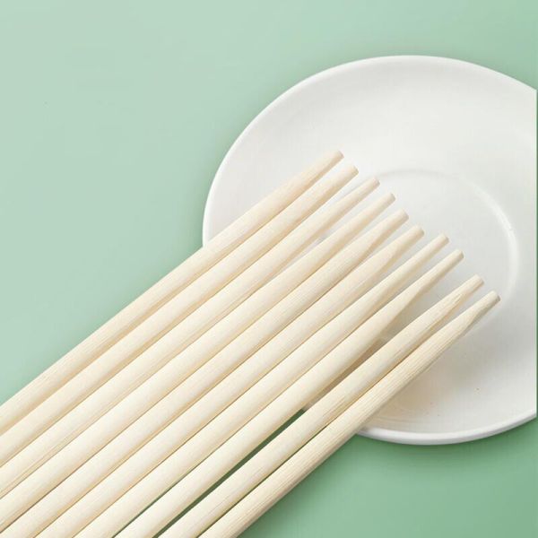 Household/Restaurant/Hotel Custom Eco-friendly Natural Color Bamboo Chopsticks with and Custom Design