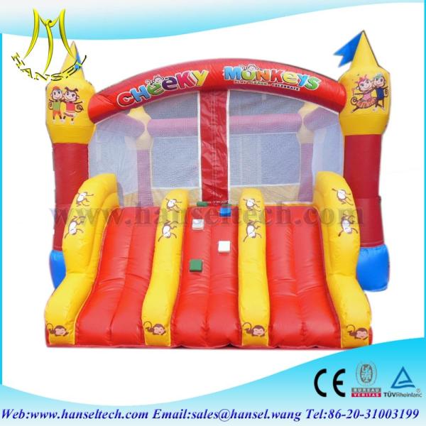 Hansel fantastic monkey intex inflatable slide in backyard