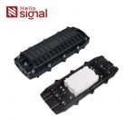 Соединение Closure-ZCSC-H024-02 7231102 черного оптического волокна горизонтальное