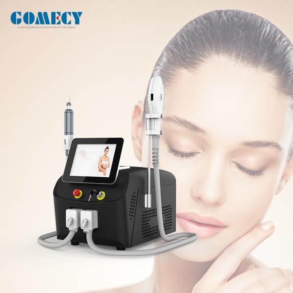 2 In 1 IPL Skin Rejuvenation Equipment , Nd Yag Laser Tattoo Removal Machine