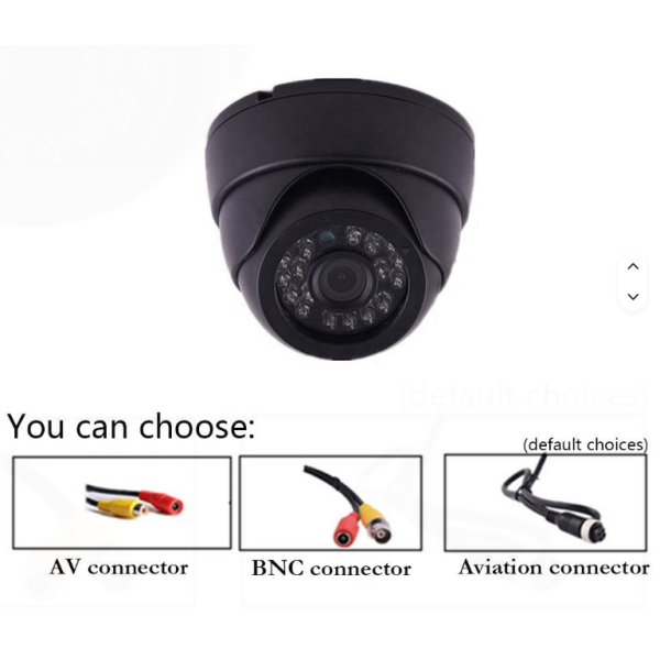 1080P AHD Car Interior View Camera with Night Vision Waterproof, 360° Parking Sensor for Reversing Aid, Vehicle Safety Monitoring