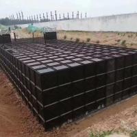 Fabrique GSC BDF Réservoirs souterrains de collecte des eaux de pluie Panneau de conteneurs modulaires sectionnels en acier pressé