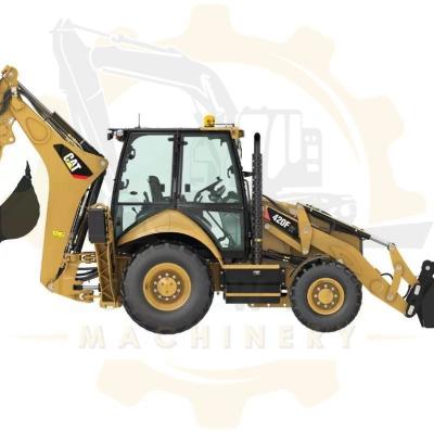 92 KW Front Loader CAT 420F Backhoe Excavator for Smooth and Precise Digging