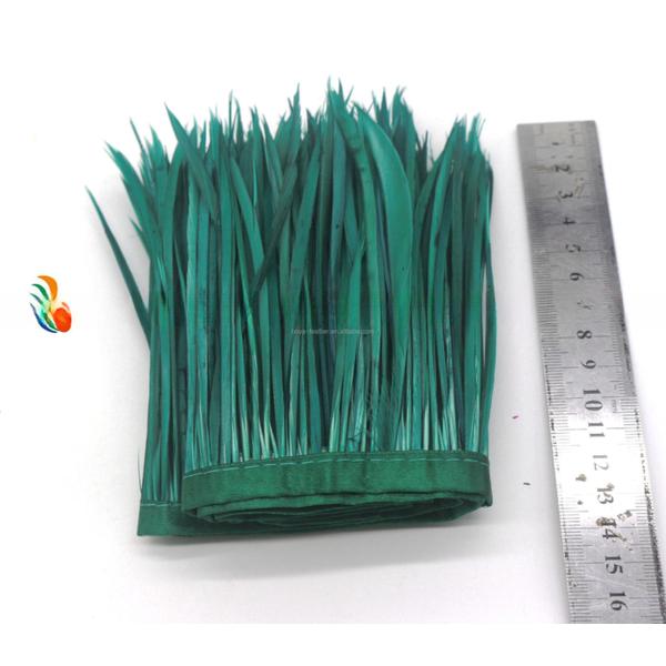 Goose Biot Feather Fringe Trim with Satin Ribbon Shipping DHL UPS FEDEX EMS TNT
