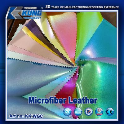 Mildewproof Leather Microfiber Shoe Material Abrasion Resistant Width 54 55