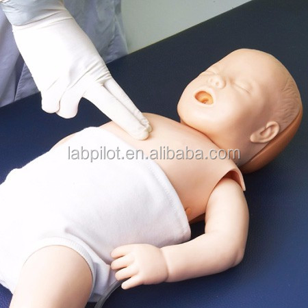 PALS Manikin for Basic Infant CPR Training Baby Nurses Care Medical Practice Dummy