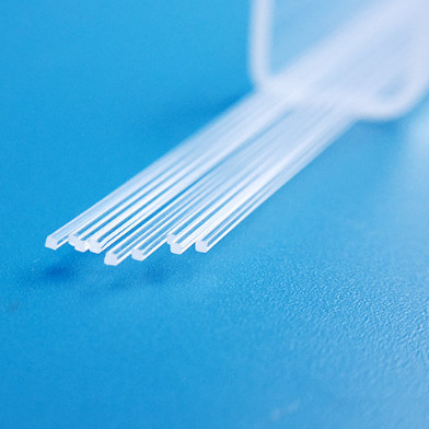 Прямоугольная стеклянная палочка кварца полируя ясно чистый кварц 99,99%