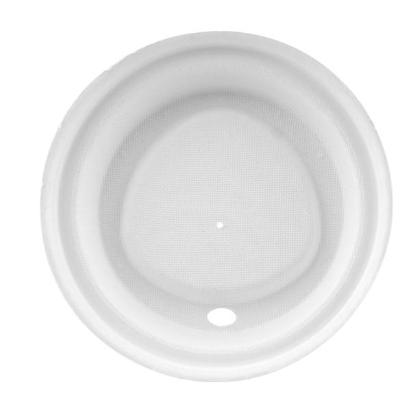 Biodegradable Raw Recyclable Cup Cover Natural Bagasse Sugarcane Pulp Flat Dessert Compostable Lid For Paper Cup Lid Mak