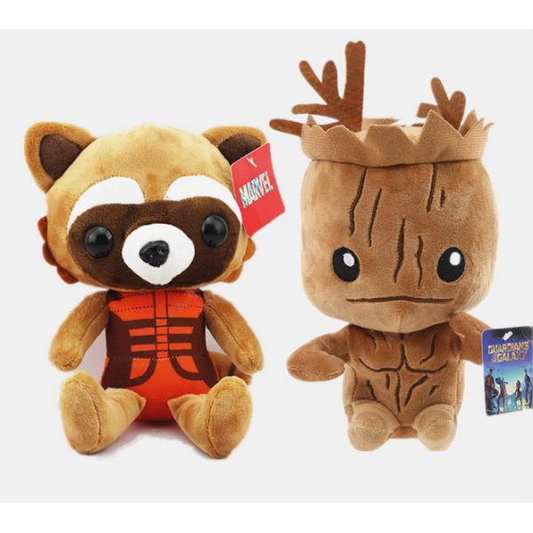 Guardians of the Galaxy Plush Groot Rocket Raccoon Toys Stuffed Doll Figure