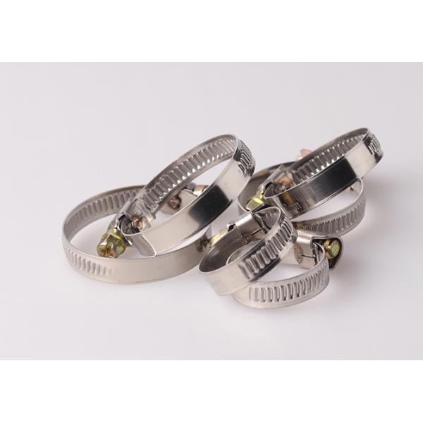 Настройка поддержки Стандартный размер нержавеющей стали Worm Gear шланговые зажимы для водопроводов