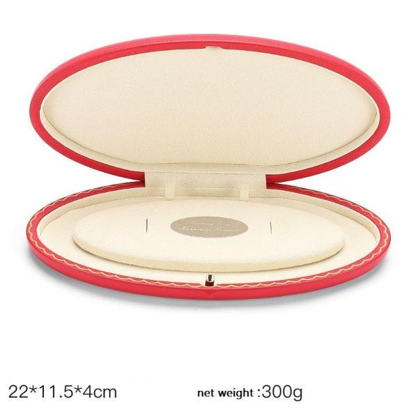 Custom Microfiber PU Leather Jewelry Stud Earrings Storage Box