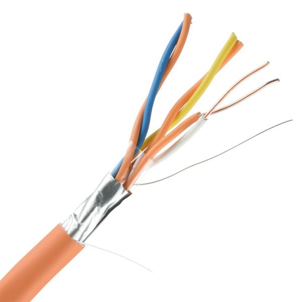 PVC Jacket 2 Core 18AWG 14AWG 1.5 Sq mm Fire Alarm Cable 1.5mm Enhanced Fire Performance Cable