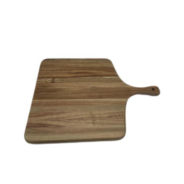 Поднос разделочной доски оптовой акации деревянный с разделочной доской пиццы ручки