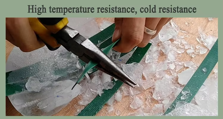 9-32mm Width Durable Black Polyester Pet Strapping Packing Belt For Wood Box Packaging