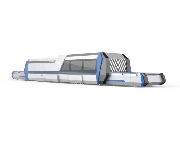Estrutura horizontal Máquina de vidro Foshan Star controlada por PLC para montagem de vidro temperado