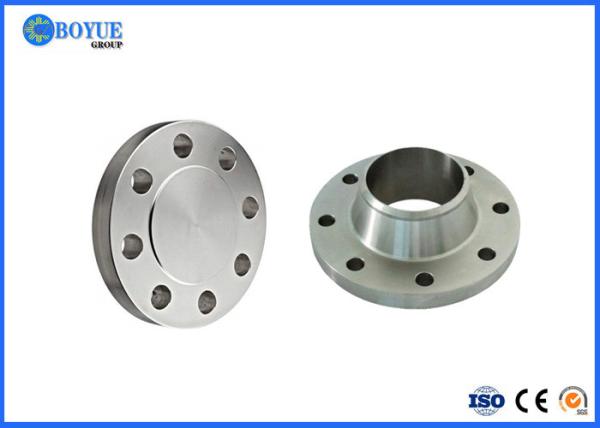 Wear Resistant Durable Blind Pipe Flanges , Forged 2 Blind Flange With Hole