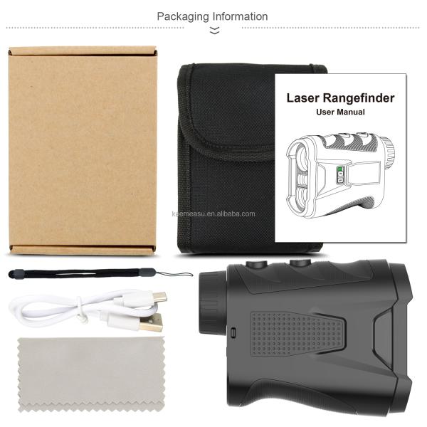 G1000m Multifunctional Rangefinder Golf Hunting Construction Use Rangefinder Golf Binoculars
