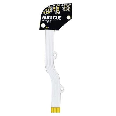 PWB FR4 preto rígido médico do PWB 0.9mm do cabo flexível 6 camadas 20.78*71.56mm