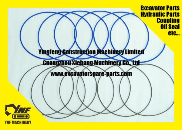 Yellow Excavator Seal Kits Hydraulic Cylinder Rod Seal JJCHK