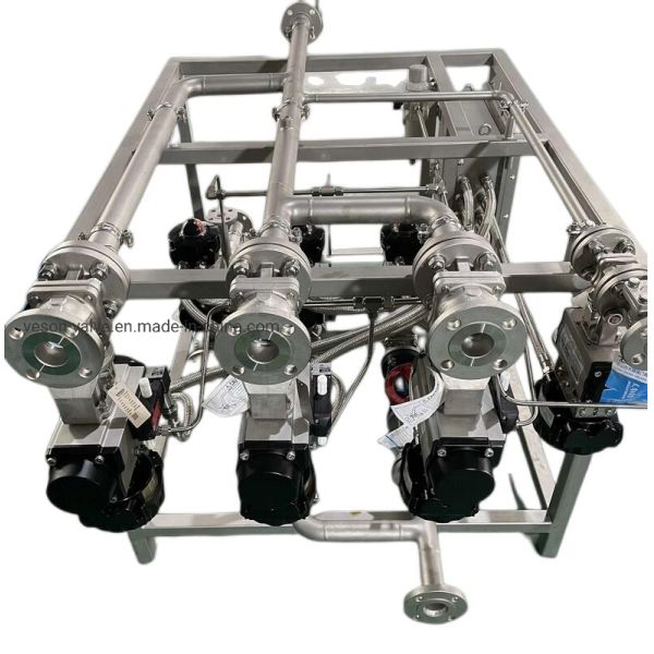 Pneumatic Driving Mode Valve Skid Unit with ANSI CLASS 150-900 Pressure and Floating Ball Valve for Industrial Usage